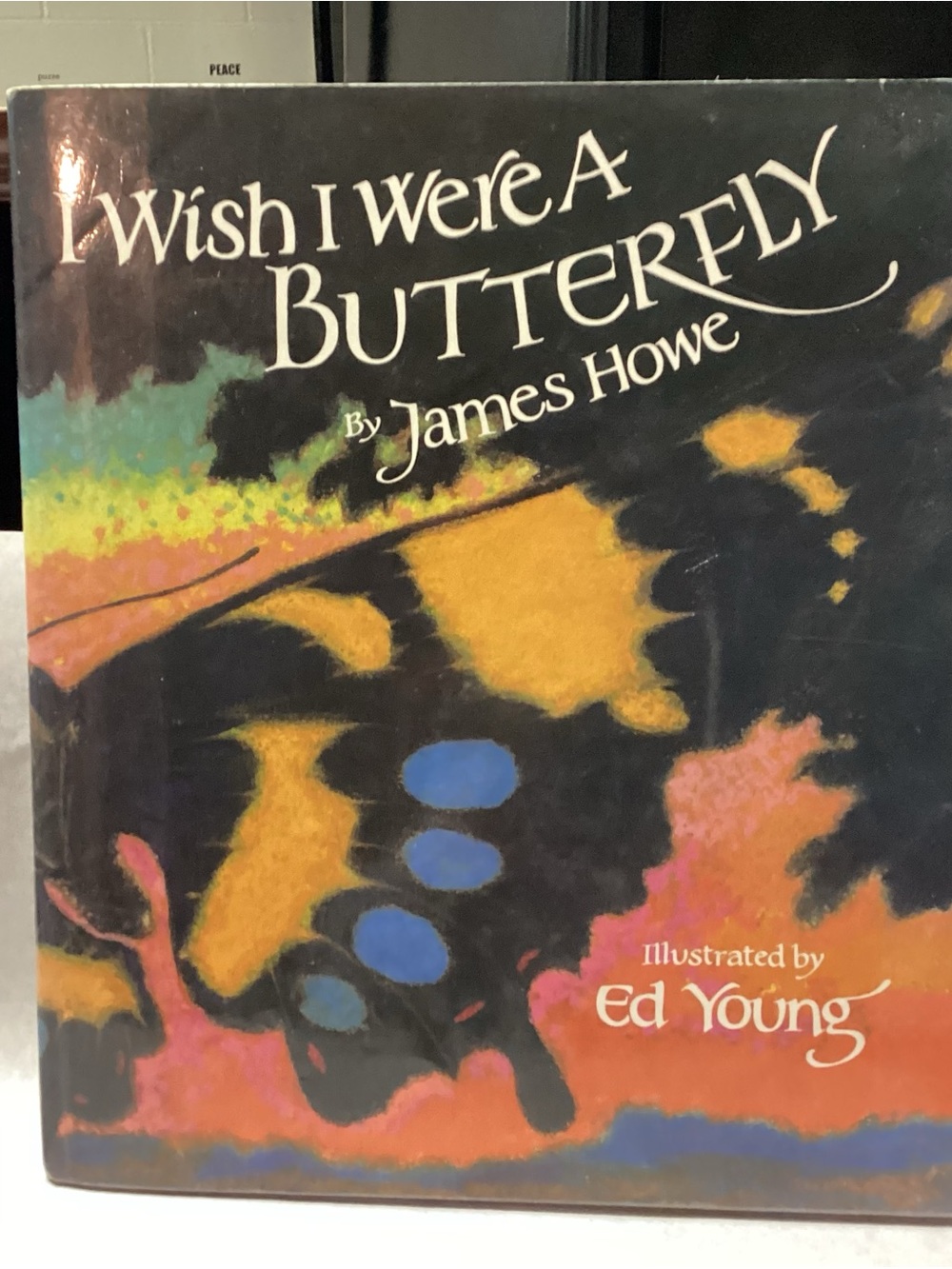 I Wish I Were a Butterfly by James Howe - Colorful Art Print